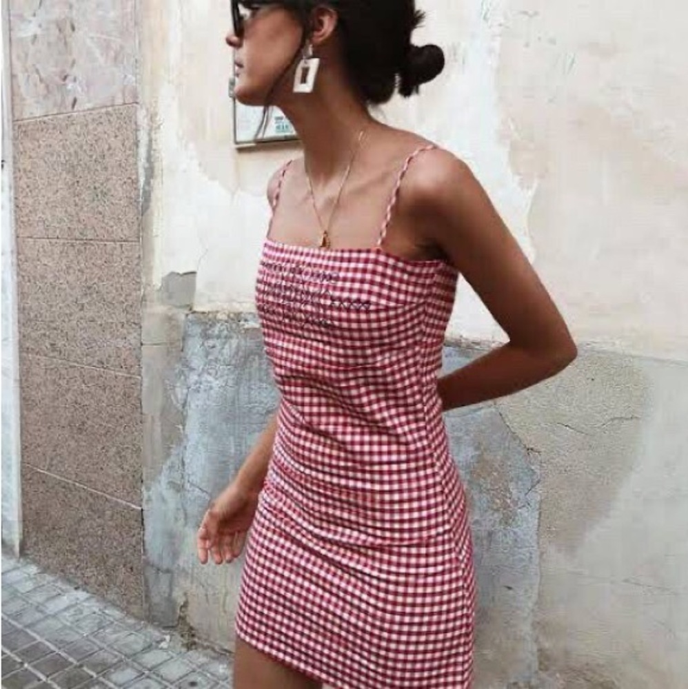 (SOLD)BRANDY 🤍 MELVILLE Checkered Colleen Dress - Picture 8 of 10